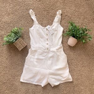 NWT Hollister 2021 White Romper